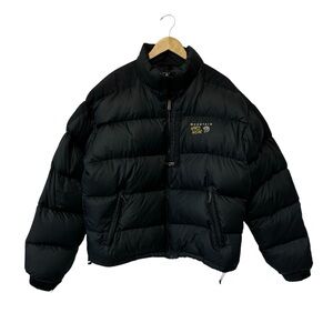 Vtg Mountain Hardwear Mens XL‎ Sub Zero Black Goose Down Puffer Jacket Coat